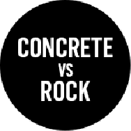 Concrete vs Rock
